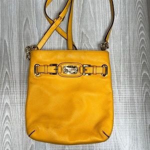 yellow michael kors crossbody
